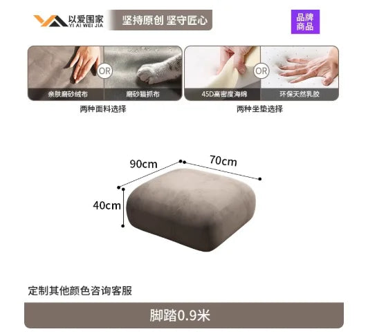 Comfortable Lounge Divano Soggiorno Di Lusso Luxury Furniture  Modern Living Room Sofas Minimalist Sectional Puff Corner Sofa