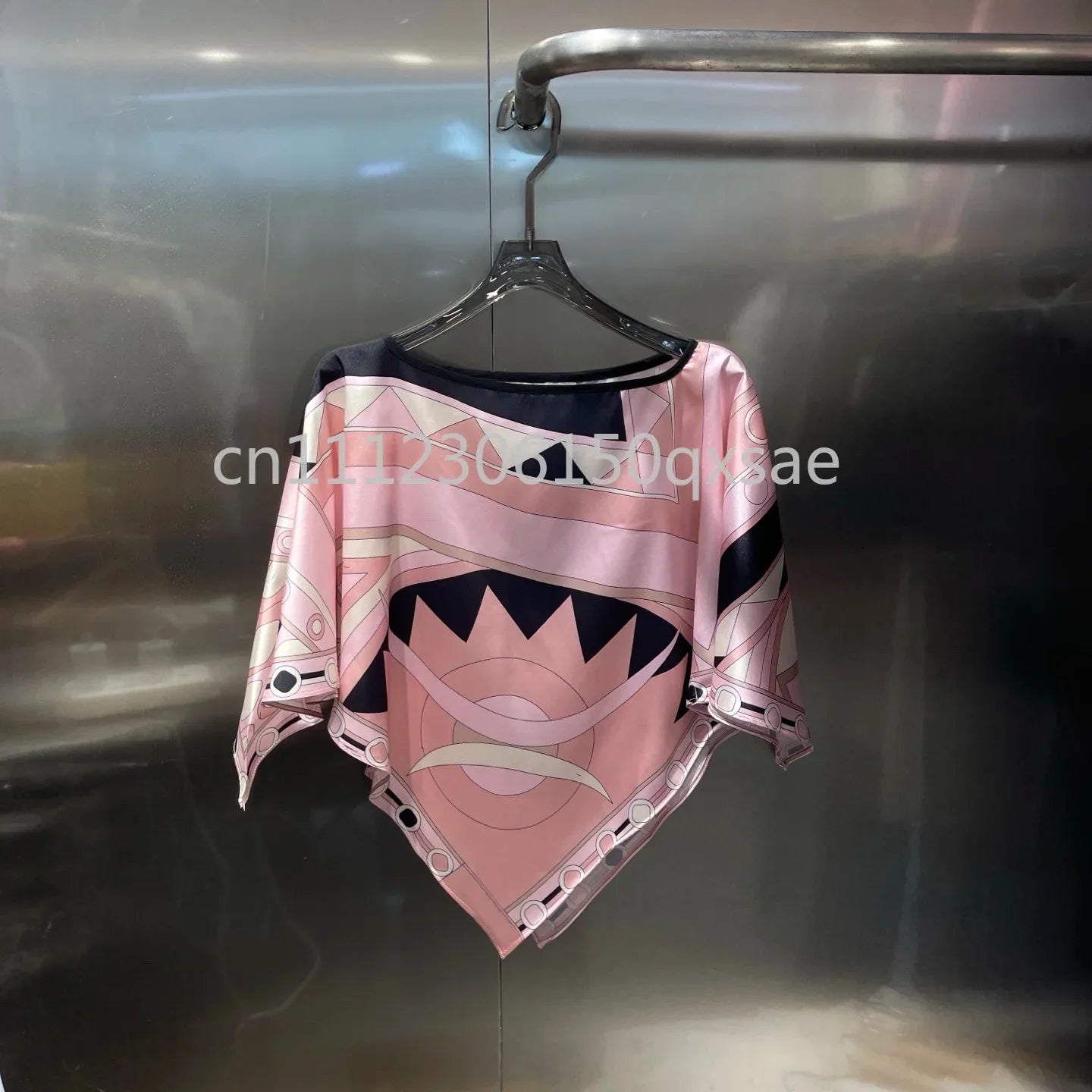Luxury Red Silk Strap Top & Shorts Set