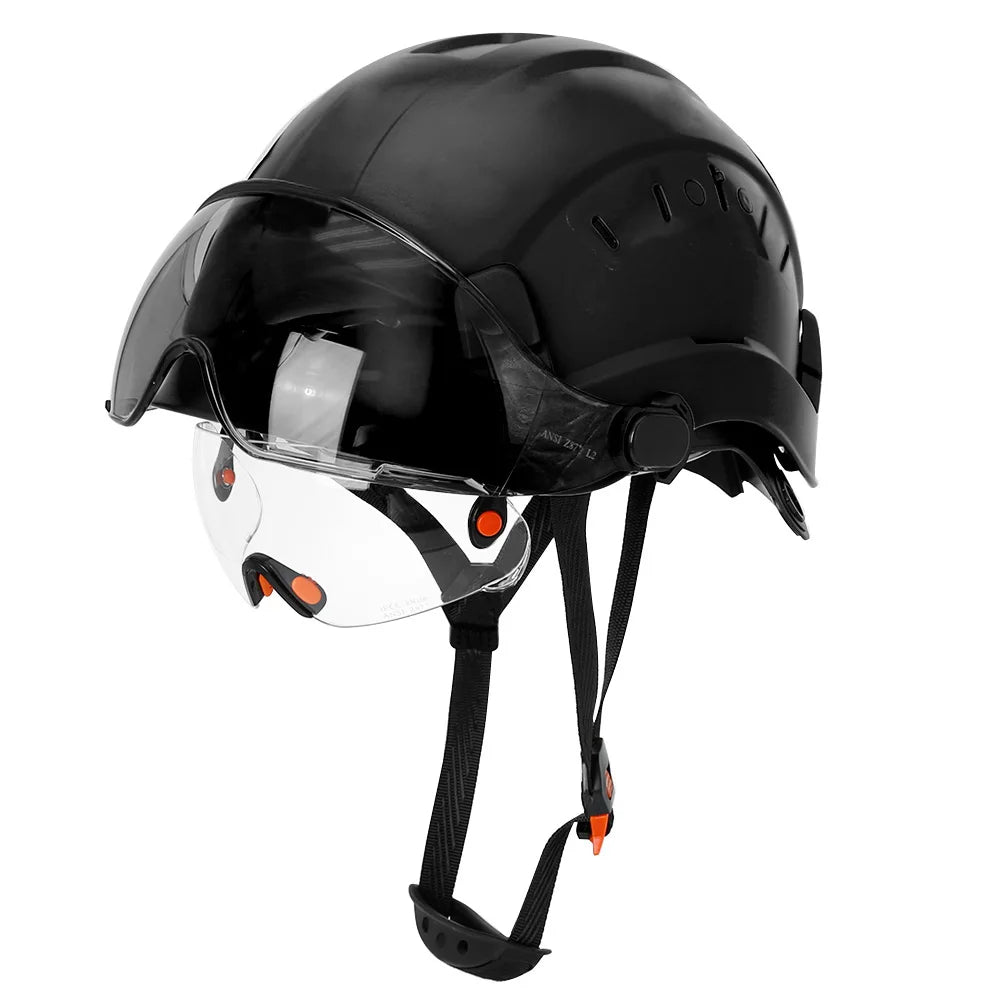 All-in-One Protection Safety Helmet with Visor