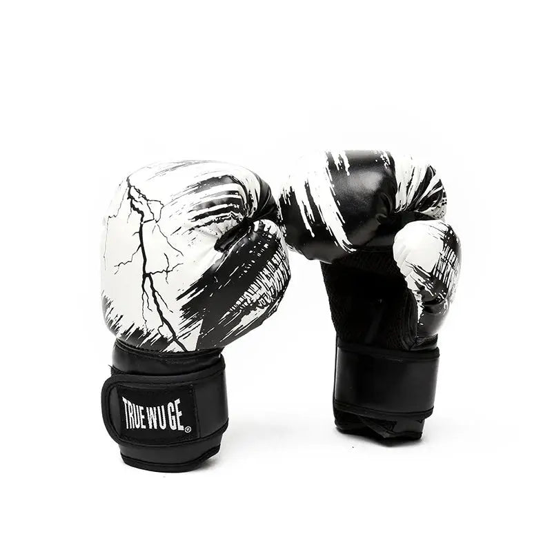 Professional Boxing Gloves PU Leathe  MMA  Kickboxing