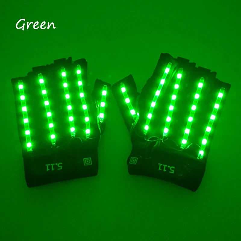 Glowing Glasses for Night Club Performers LED Glasses Party Dancing Rave Christmas 6V Led Futuristic Soldier Glasses Neon Lights