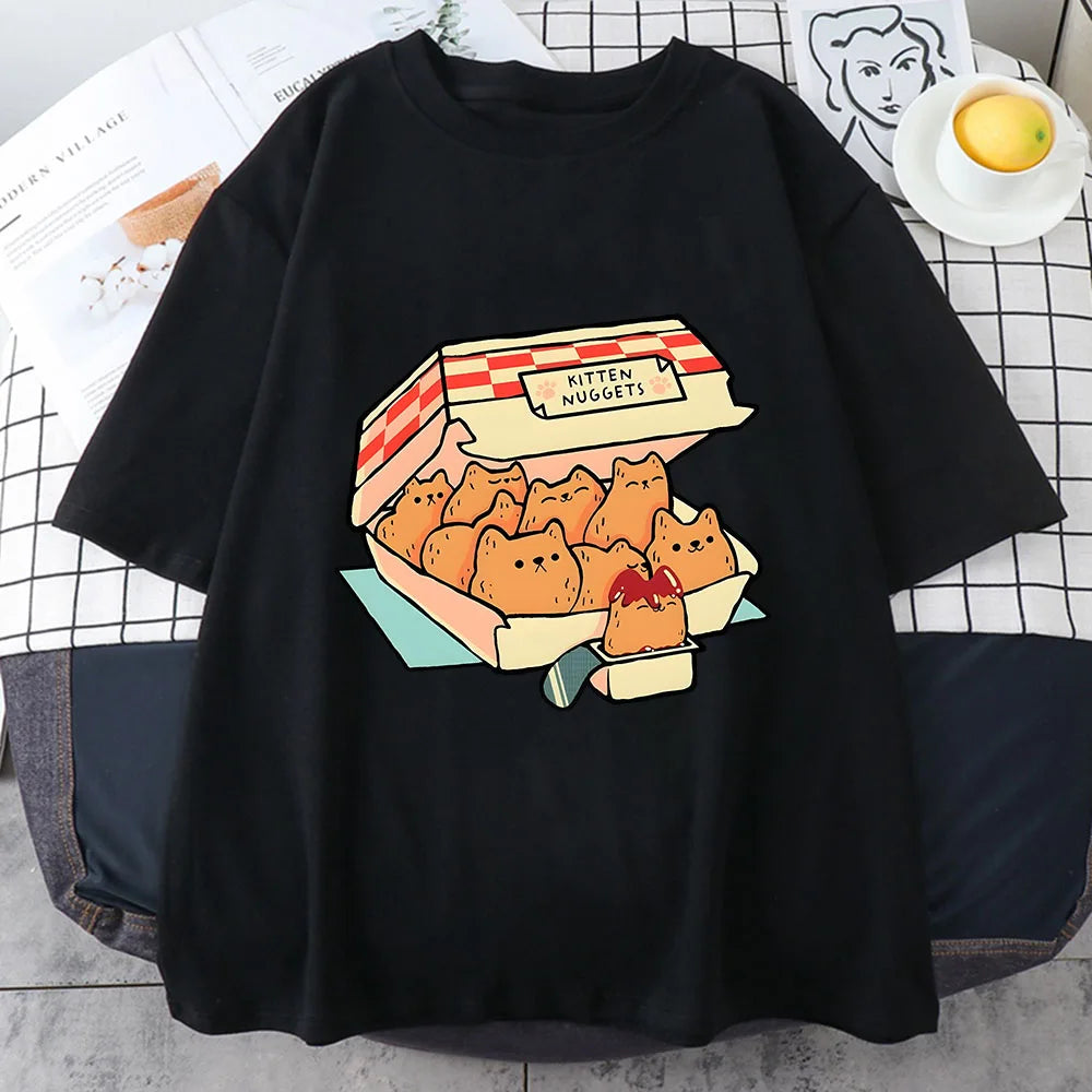 Camiseta Nuggets de Gatitos