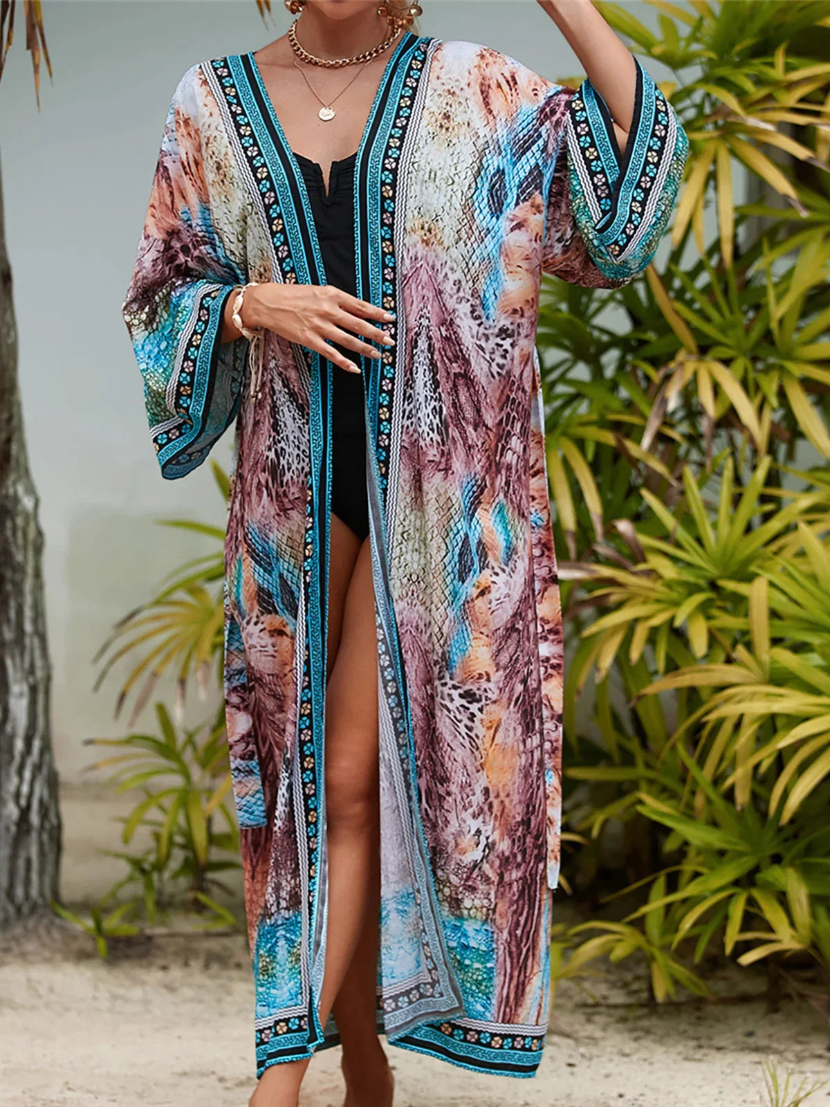 13 Colors Printed With Belt Crochet Knitted Tunic Beach Cover Up Cover-ups Beach Dress Beach Wear Beachwear Female Women K7201