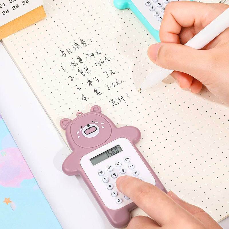 Calculadora digital mini oso