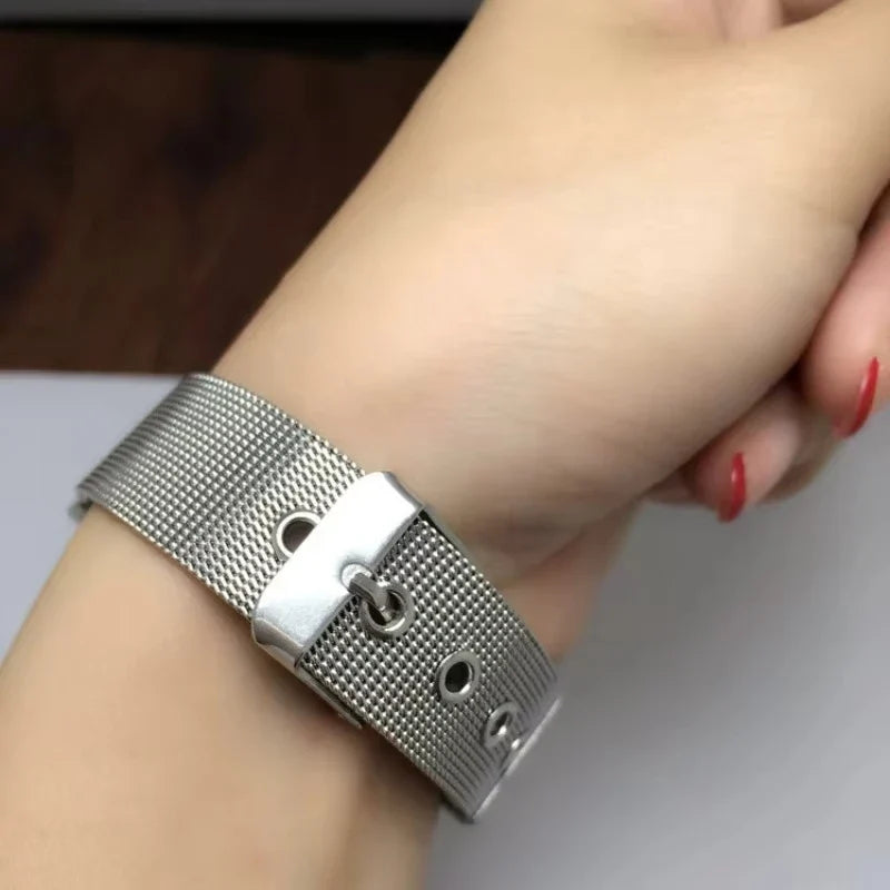 Huawei Watch & Watch GT Milanese Mesh Buckle Band, Spring Bars & Tool