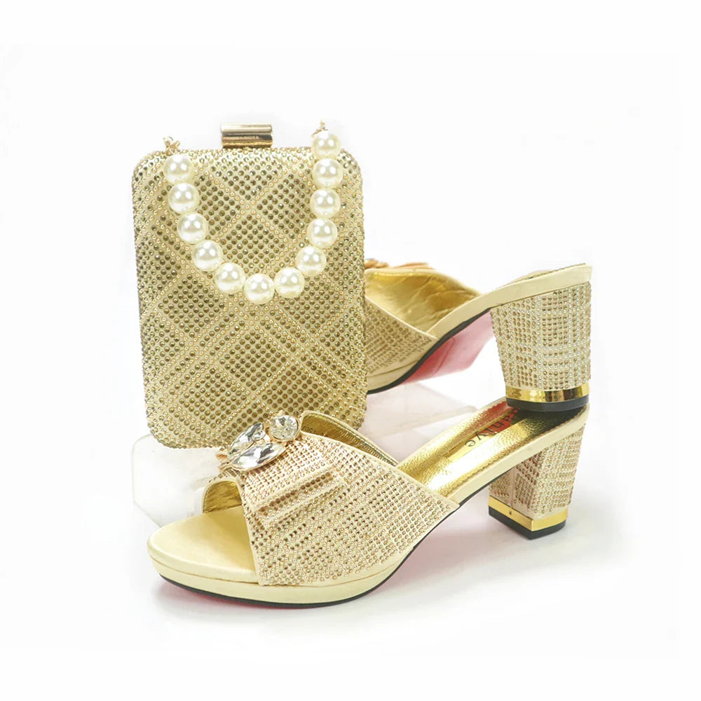 Conjunto de Zapatos y Bolso Recién Llegado HYU1-59