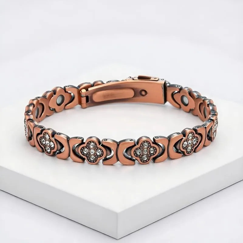Lucky  Magnetic Therapy Bracelet for Women; Adjustable Copper Bracelet; Give Recent Jewelry Gifts To Lovers, Mothers And Sisters