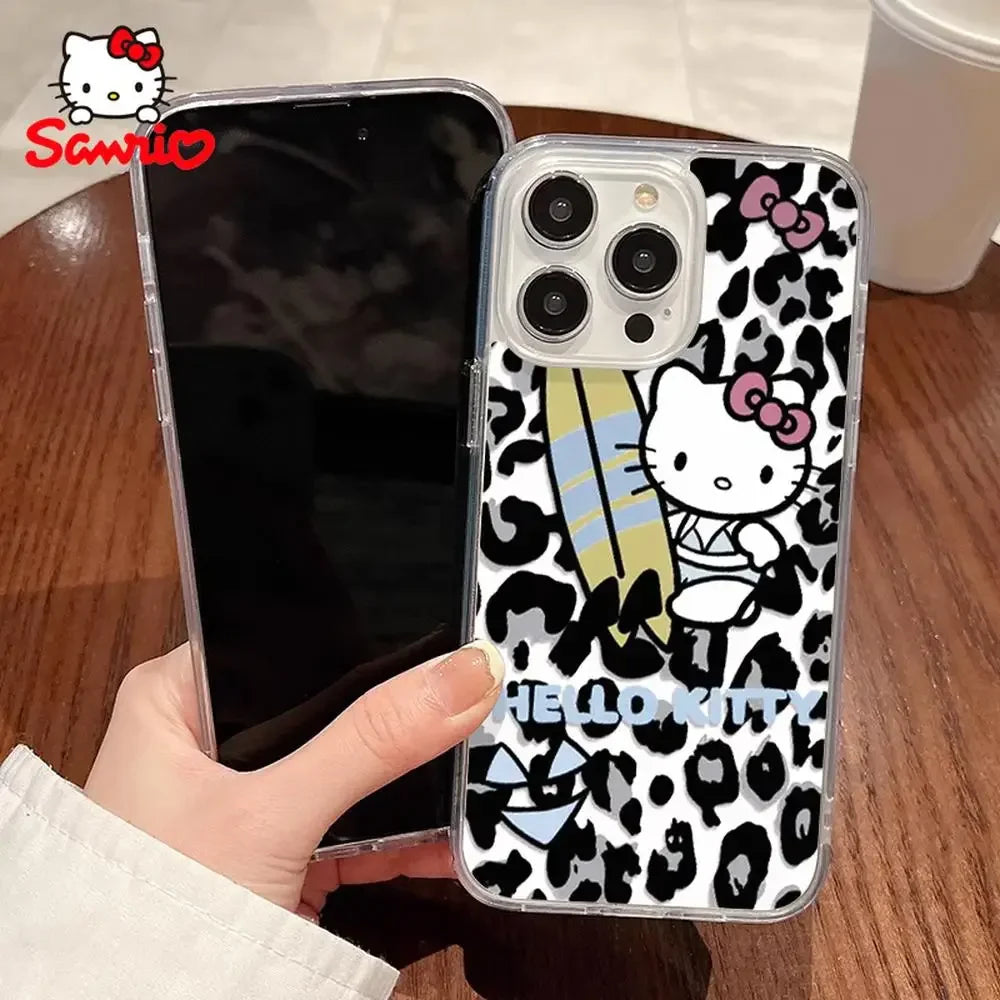 Funda para teléfono Gato Gatito Anime Accesorio Regalo de cumpleaños para iPhone