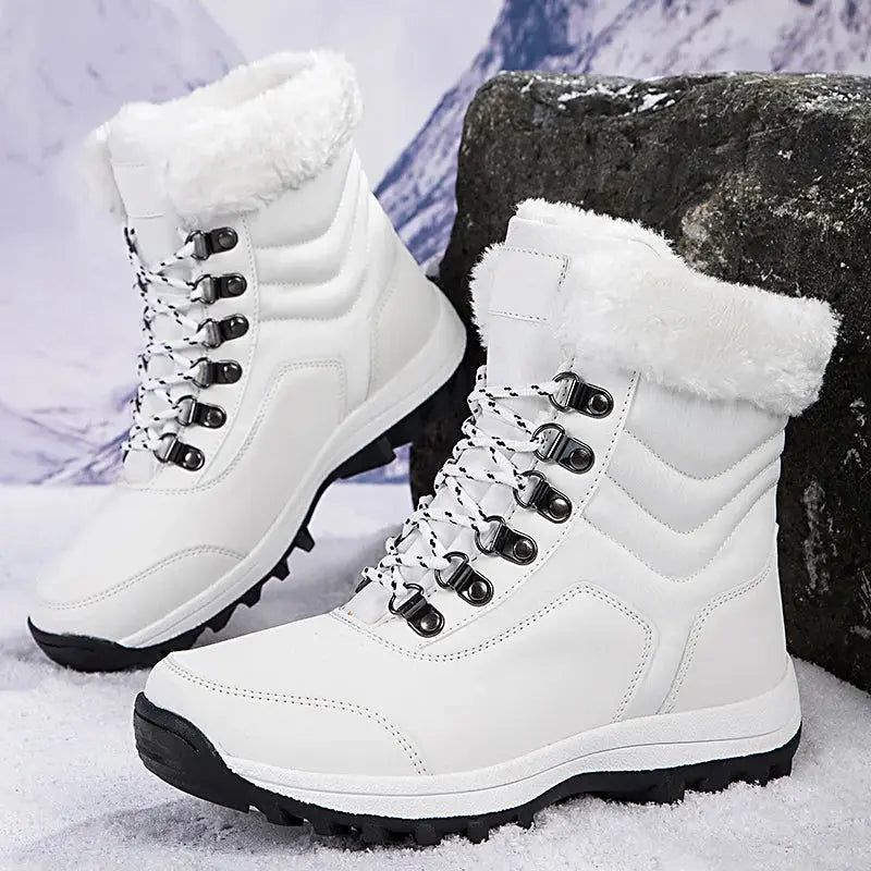 Warm, Thick-Soled Winter Boots for Women