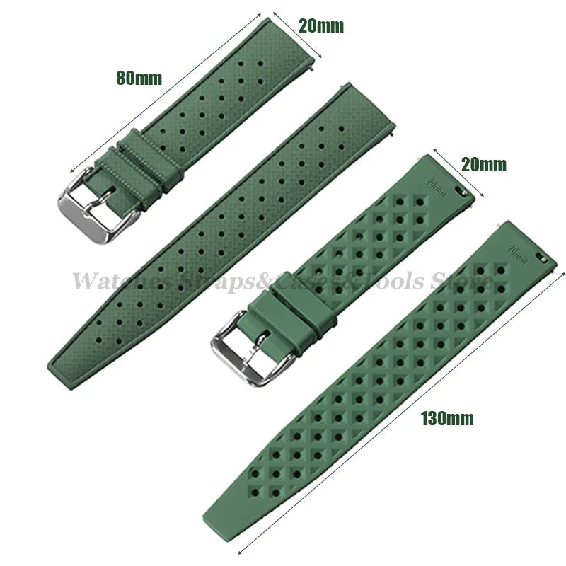 COROS PACE & APEX Tropic-Style Silicone Band