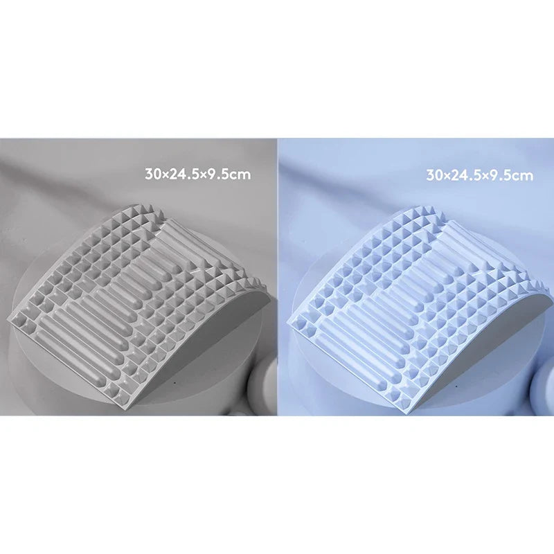 Back Stretcher Neck Pillow Relieve Massage Lumbar Support Massager for Neck Waist Stretch Device for Lower Back Stretcher YBAMQ2