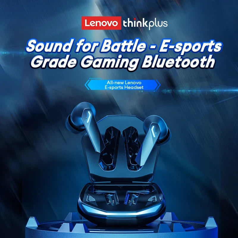 Choice Lenovo GM2 Pro Wireless Bluetooth Headset Gamer Earbuds Wireless Headphones Music Dual Mode Earbuds Music Sport Bluetooth