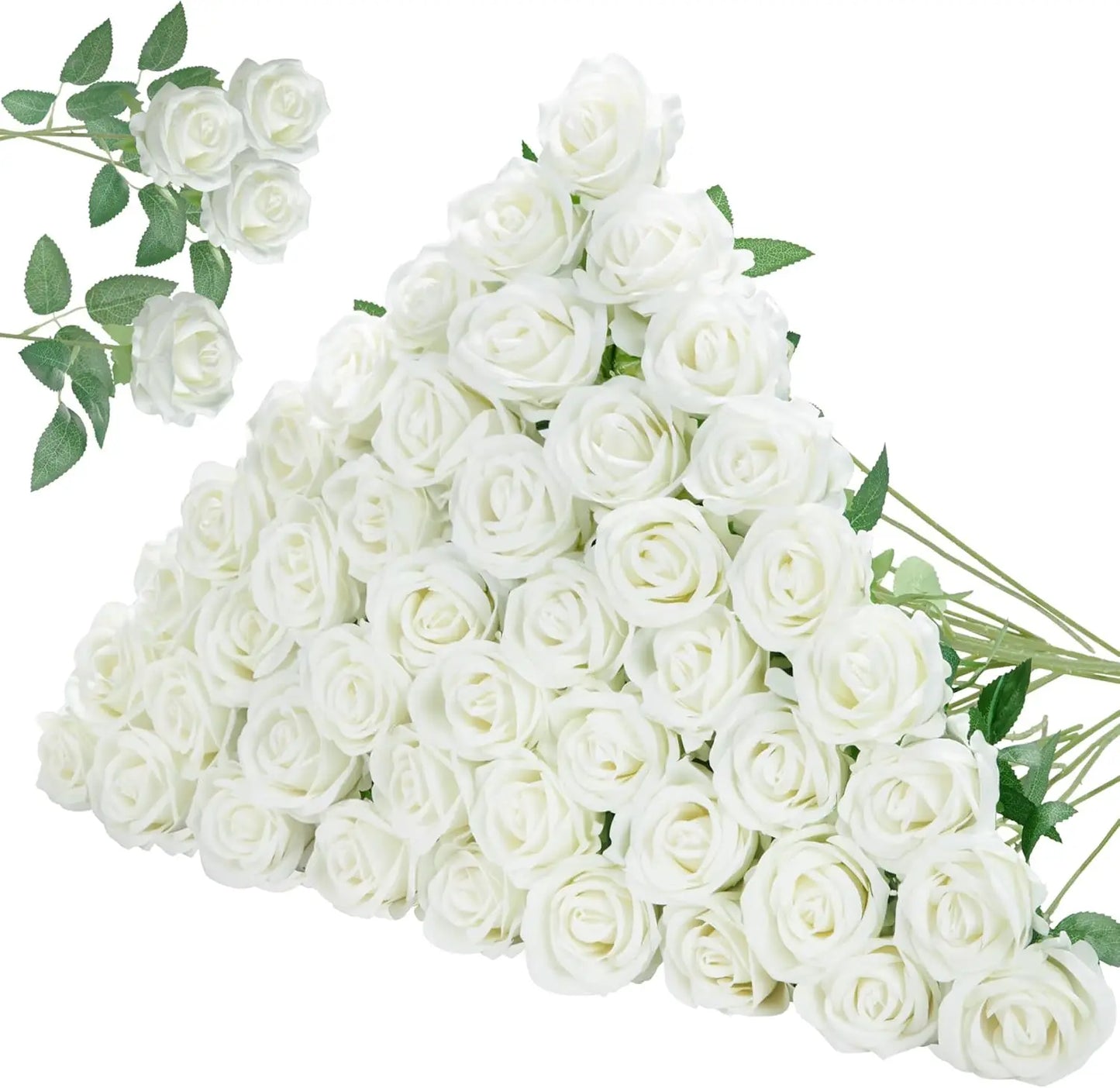 18-300pcs Artificial Rose Flowers Velvet Red Roses Artificial Flowers