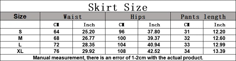 Summer Slim Yoga Shorts New Short Skirts Ultra Short Mini Skirts Gym Exercise Running Fitness Tennis Anti-Light Sports Skirts