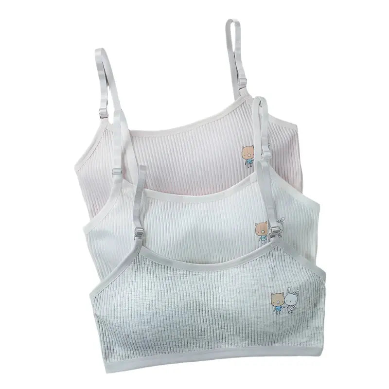 Comfortable Cotton Bras for Growing Girls