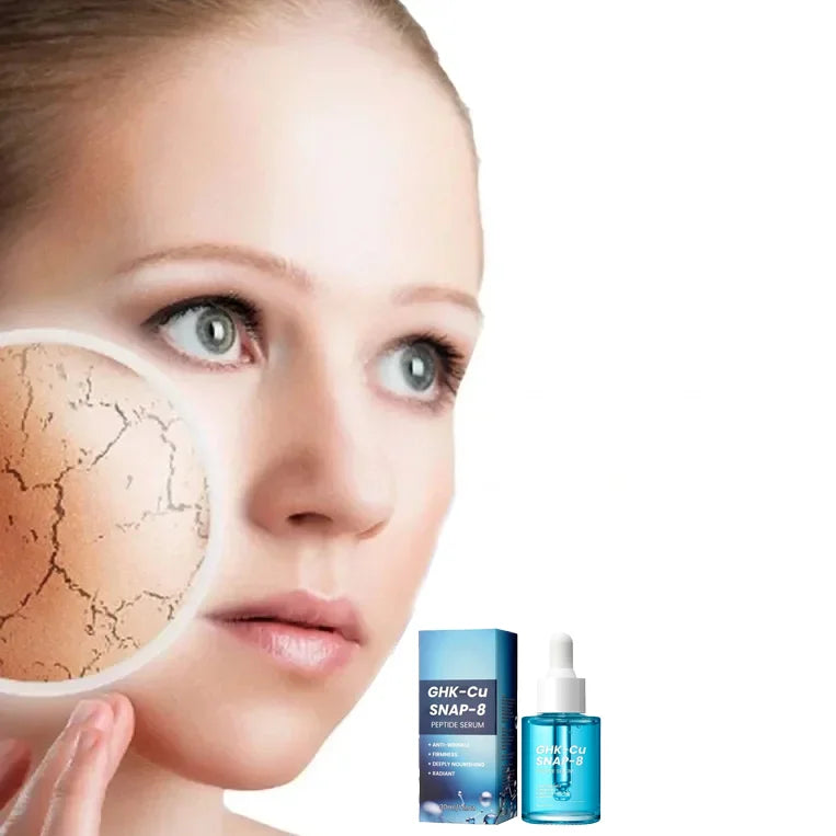Premium GHK-Cu Copper Peptide SNAP-8 Anti-Aging Essence Fade Fine Lines Lifting Firming Hydration Boost Collagen All Skin Types
