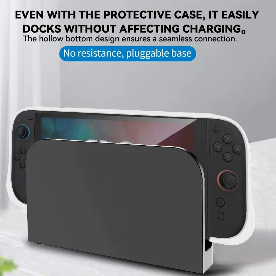Upgraded protective case for 2025 Switch 2 ergonomic and comfortable TPU grip shell for NS Switch 2 protective case accessories
