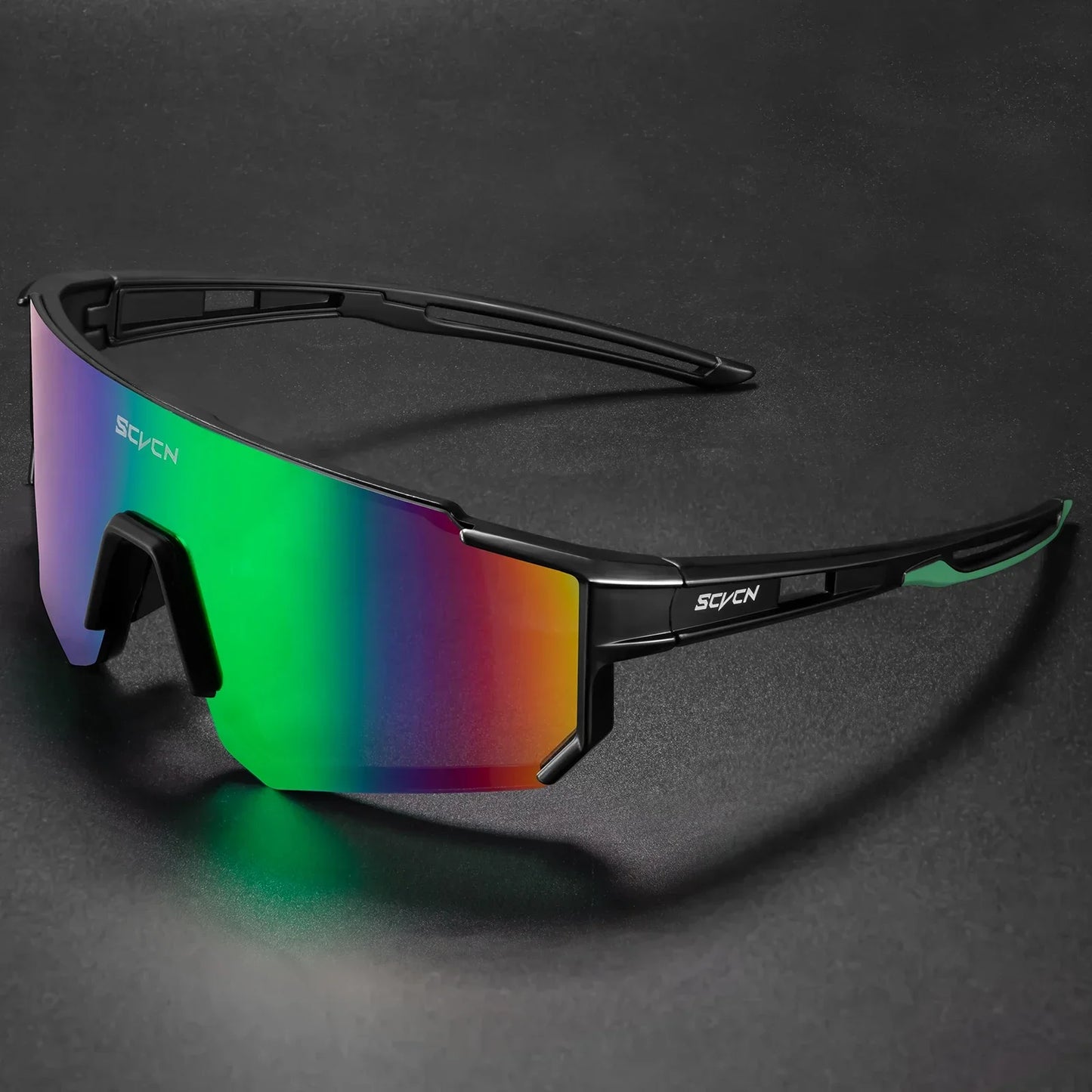 SCVCN Photochromic Cycling Glasses Night Riding Glasses Outdoor Sport Travel Sunglasses Men Women MTB Bike Golf Driving Eyewear