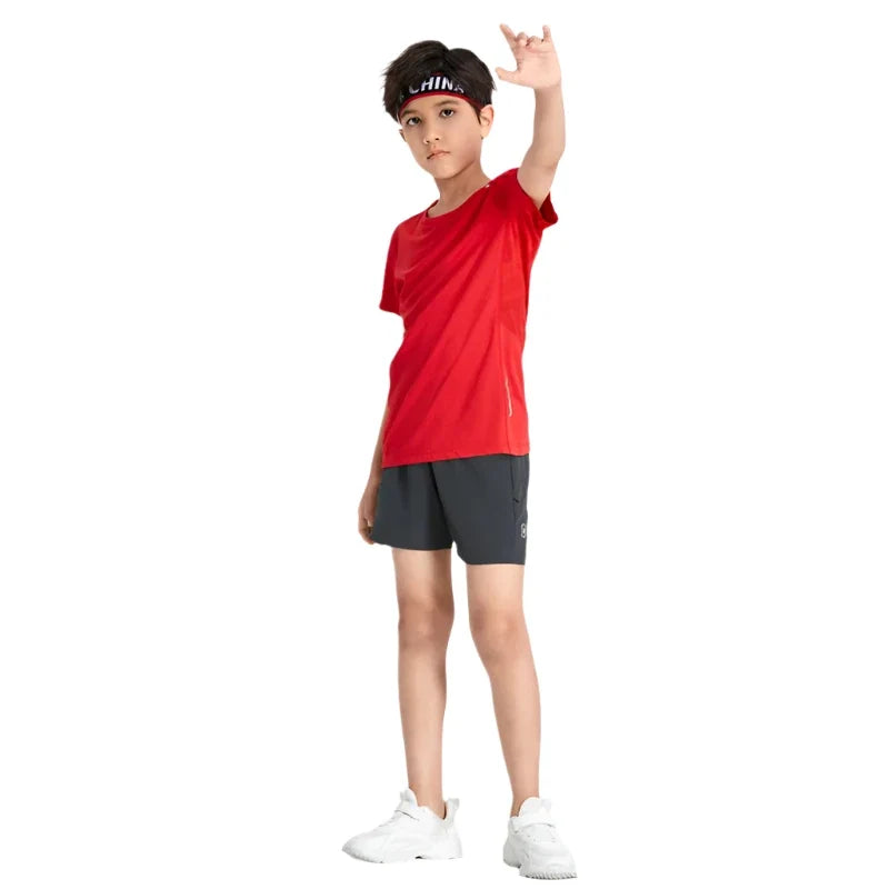 Lightweight  Breathable Kids' Running Tee