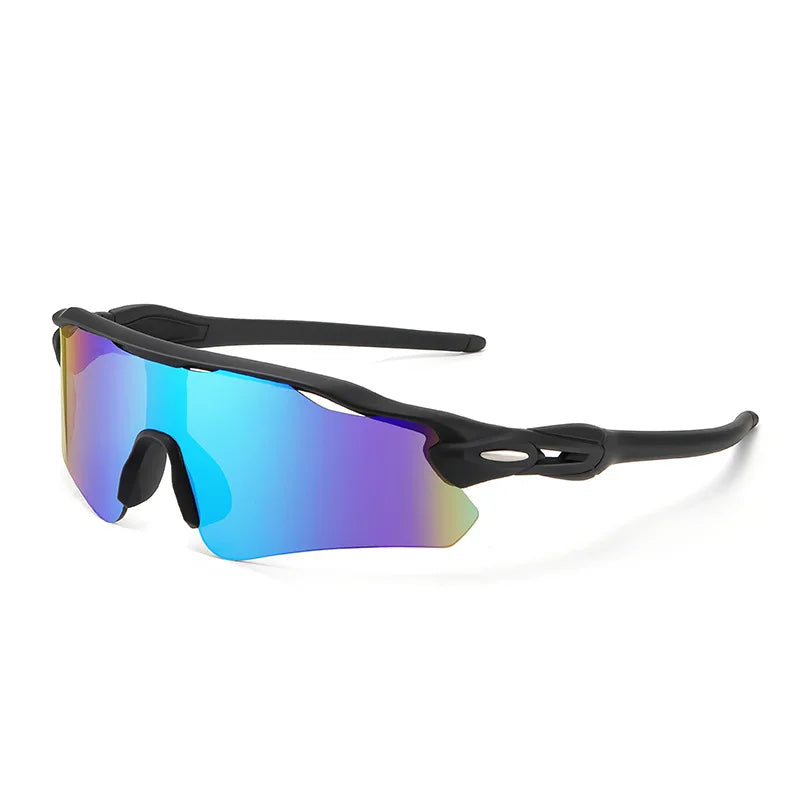 Cycling Sunglasses Men UV Blocking Windproof Marathon Climbing Goggles Sports Eyewear for Outdoor Activities