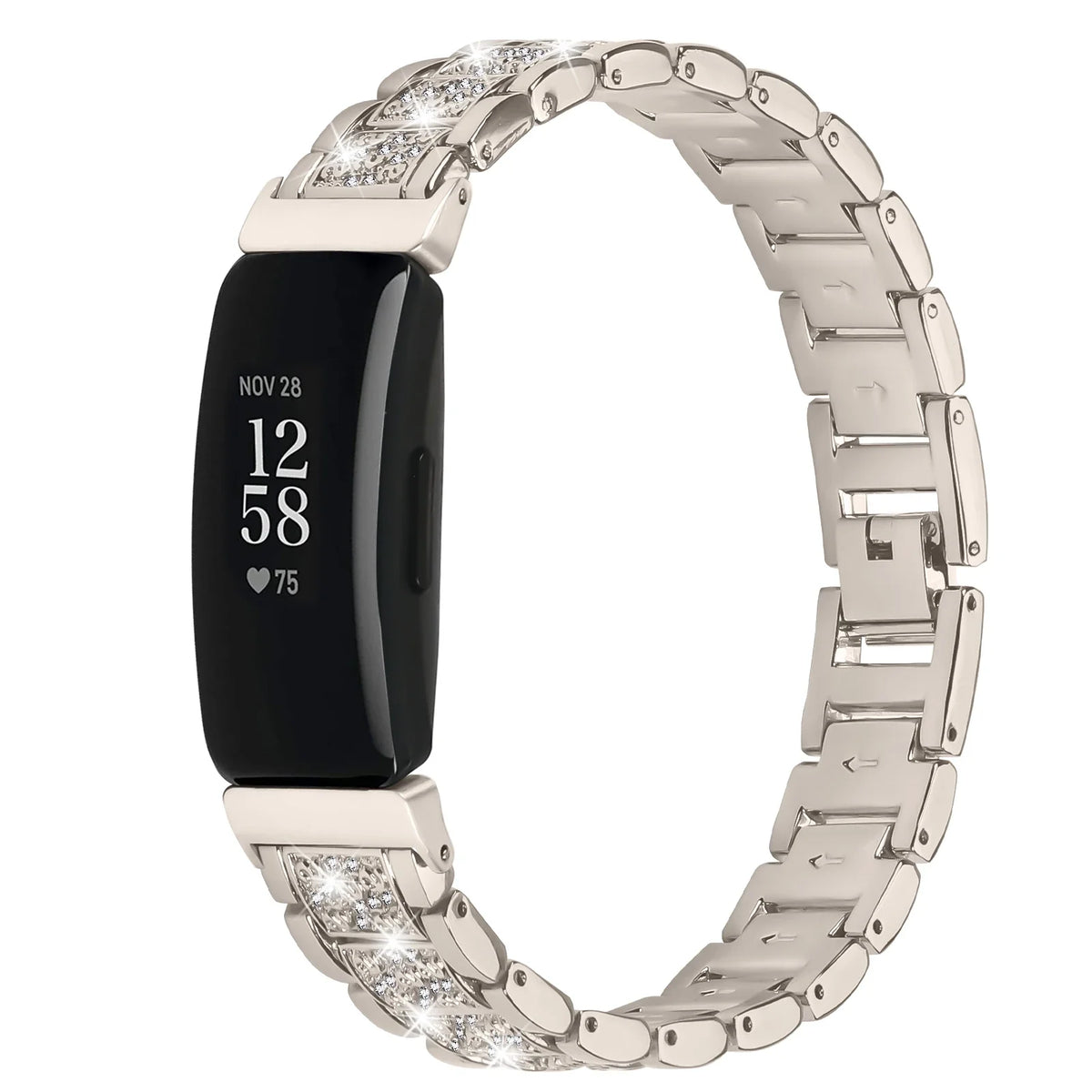Fitbit Inspire 2, Inspire HR & Ace 3 Sparkling Panel Link Band