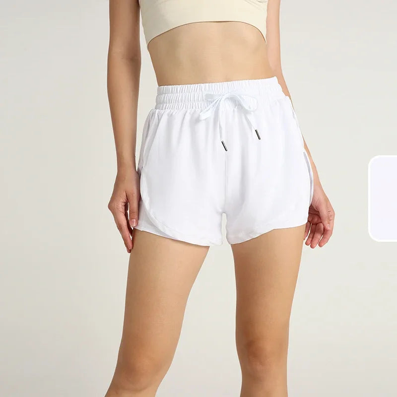 Lightweight High Waisted Yoga Shorts for Women