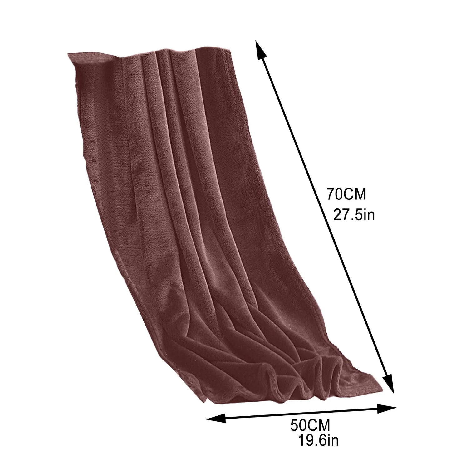 Plain Flannel Coral Blanket Small Fleece Sheet Super Warm Solid Micro Plush Fleece Blanket Throw Rug Sofa Bedding Supplies