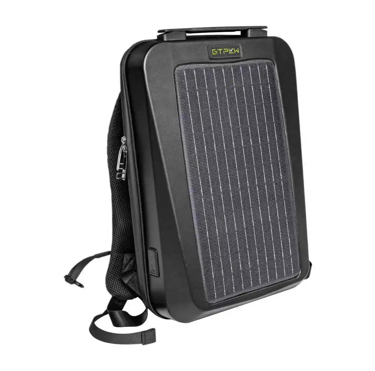 Waterproof solar power generation backpack backpack outdoor mobile phone power bank charging leisure bag