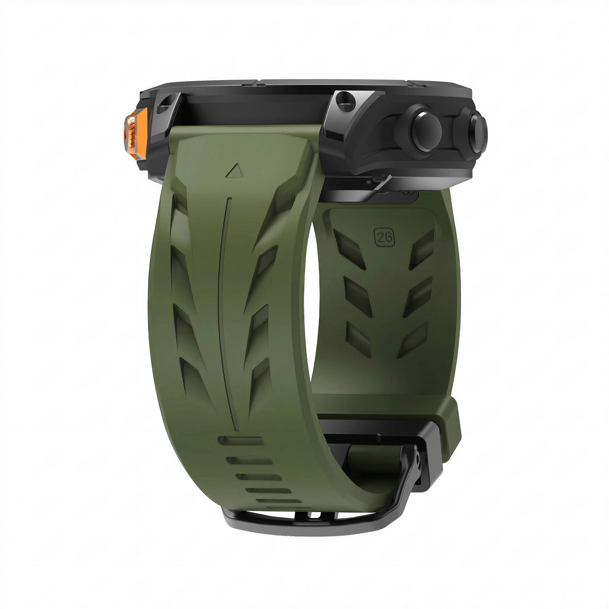 Garmin QuickFit 22/26mm Textured Silicone Band, Solid or Camo