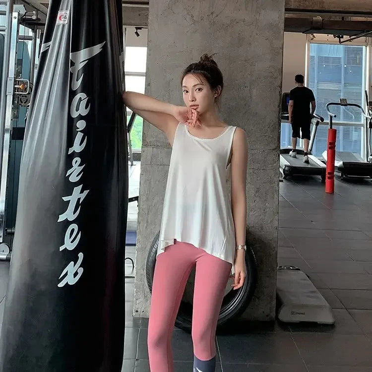 Blusa hermosa de mujer holgada con espalda abierta