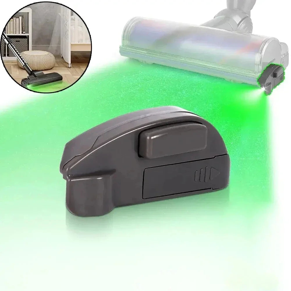HOMEFISH Vacuum Cleaner Dust Display LED Lamp Detect Microscopic Dust Invisible Pet Hair Vacuum Cleaner Accessories(No Battery)