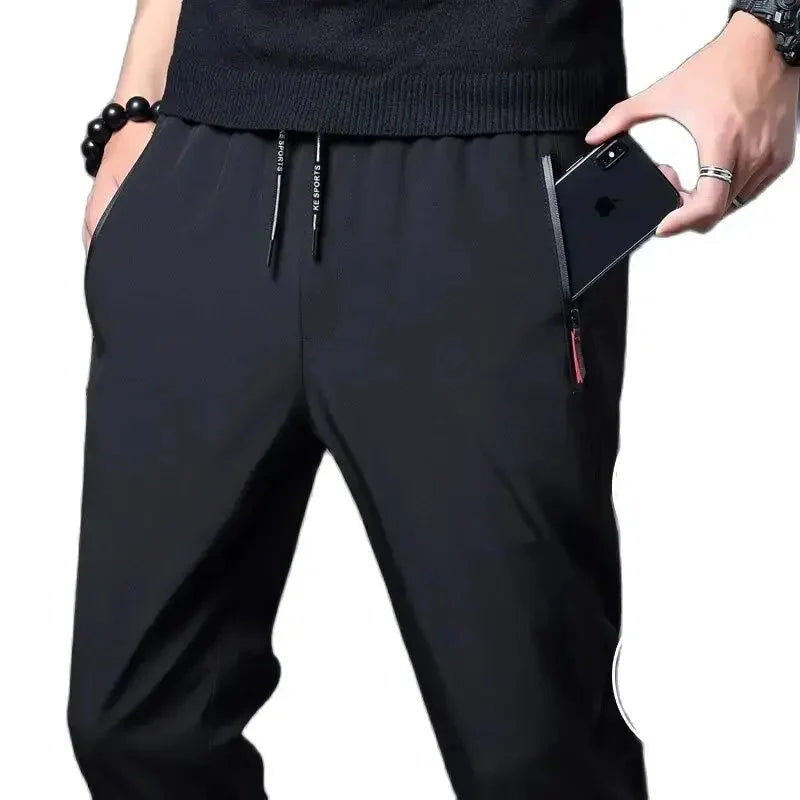 Pantalones Jogger Cargo Elásticos de Hombre Ajustados – Cintura Elástica