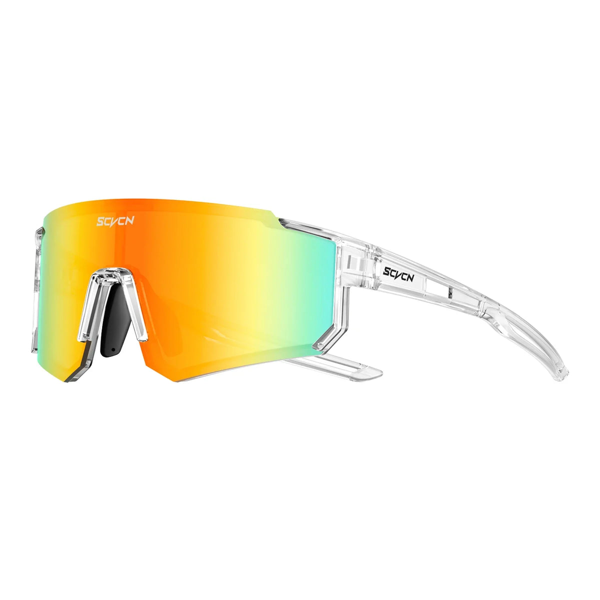 SCVCN Fashion Outdoor Cycling Sunglasses Men MTB Bike Glasses Sports Hiking Mountain Women Bicycle Cycling UV400 Goggles