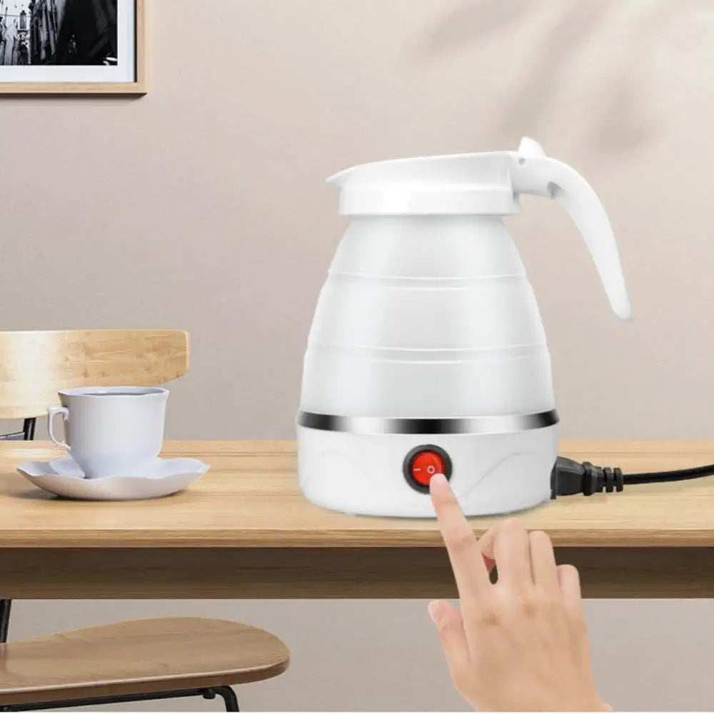 600ML Foldable Electric Travel Kettle Portable Water Boiler
