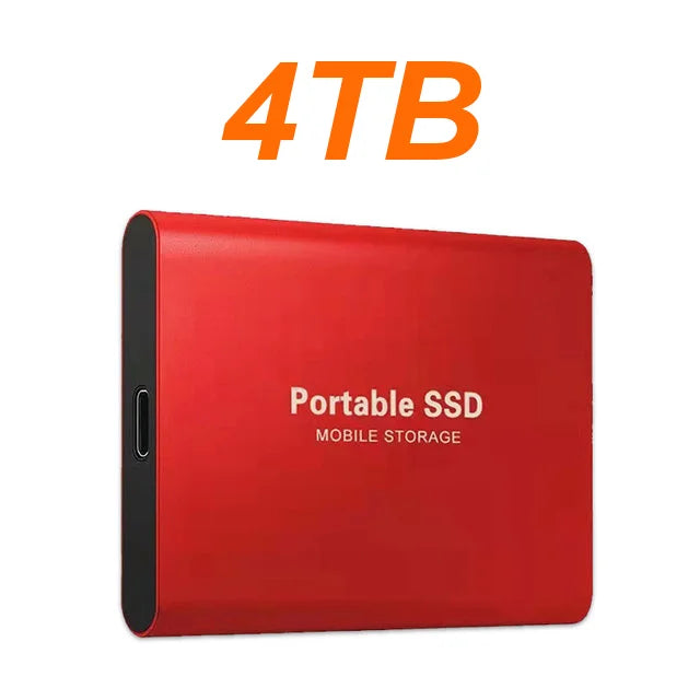 16TB Large Capacity External Hard Drive Quiet Operation Mobile Storage