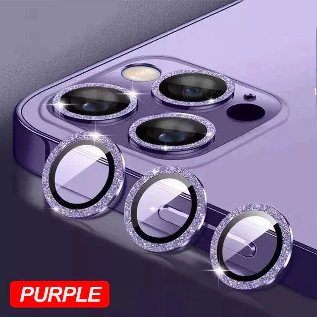 Camera Lens Protector For iPhone 16 Pro Max 16Plus 16Pro 14 15 Pro Max Diamond Metal Protective Glass For iPhone 14 15 Plus Lens