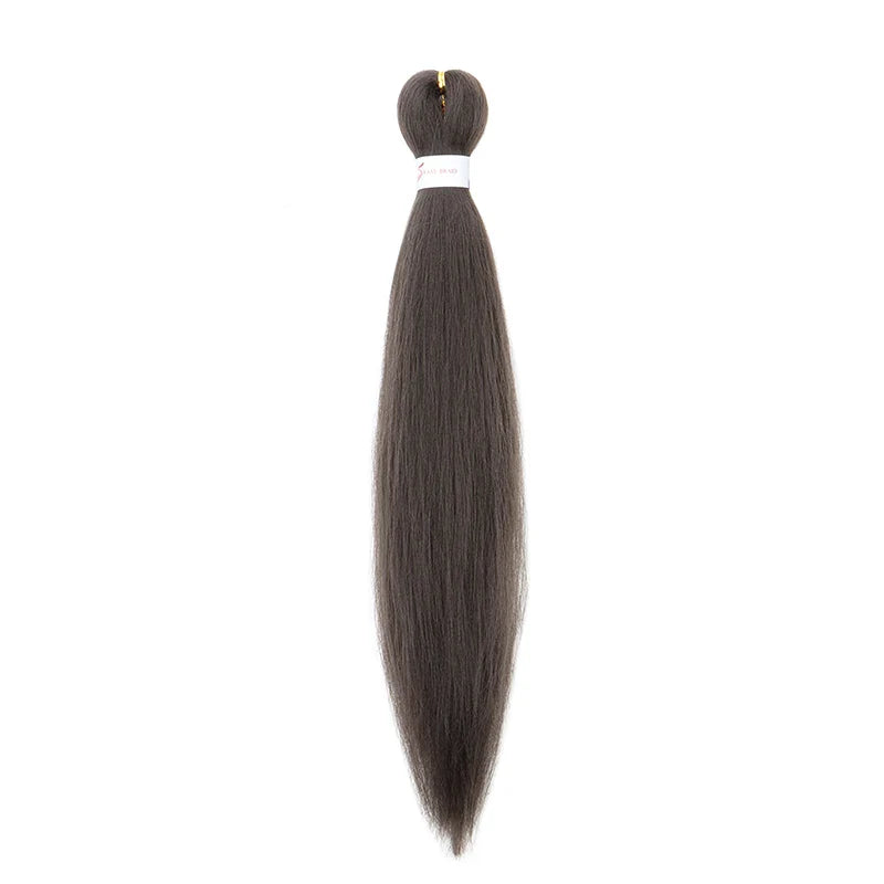 20 Inch Pre Stretched Braiding Hair | Yaki Straight Ombre EZ Braid for Black Women