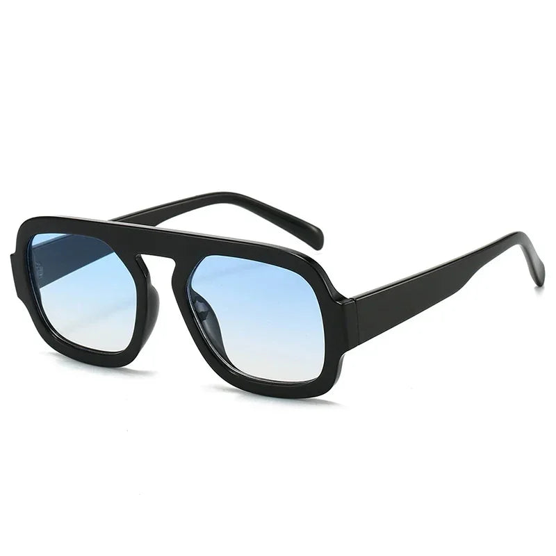 JNPCXI Retro Square Sunglasses Women Fashion Brand Design Gradient Shades UV400 Men Punk Sun Glasses