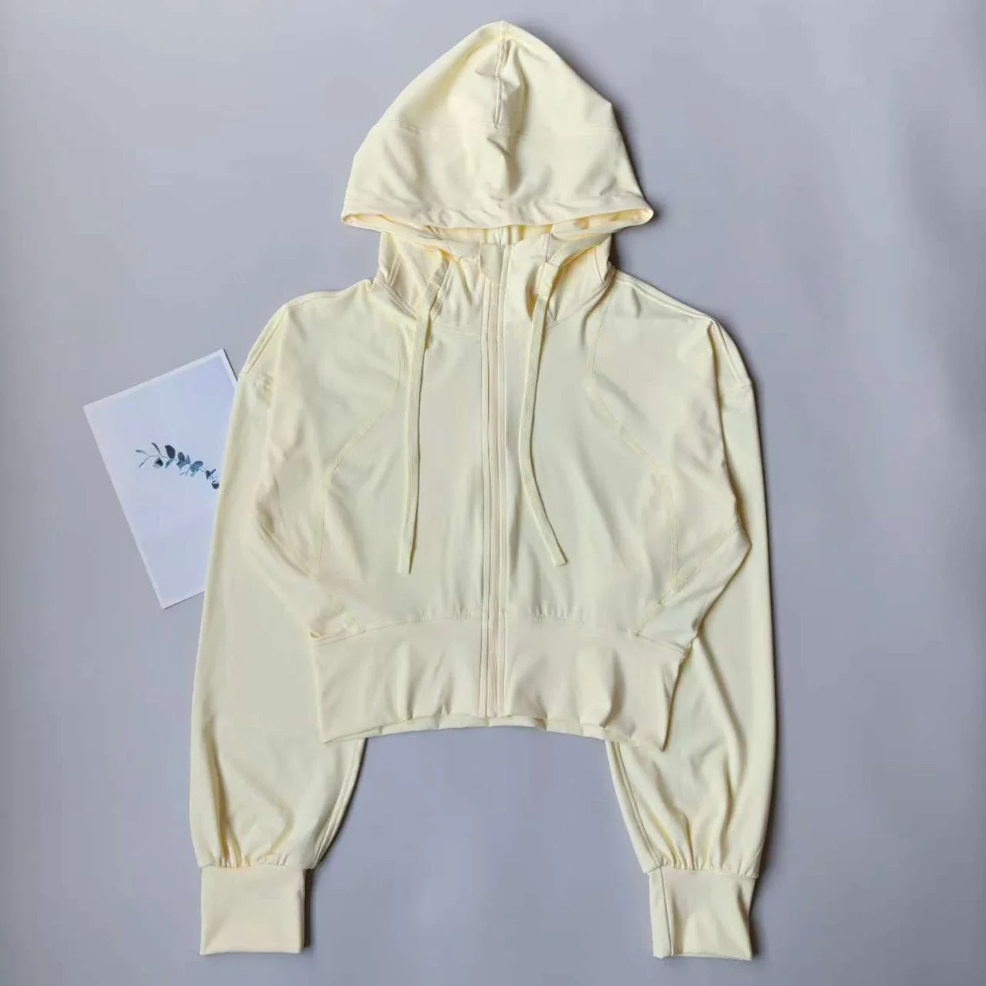 Women's Hooded Running Jacket Cycling Coat Yoga Jogging Shirt Tights Outdoor Sports Gym Clothing Running Wear Sportswear