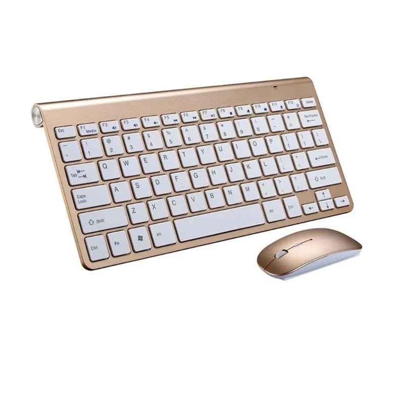 2.4Ghz Wireless Keyboard and Mouse Set 10M Range Mini Keyboard Mouse Combo Set For Notebook Laptop Desktop PC Computer