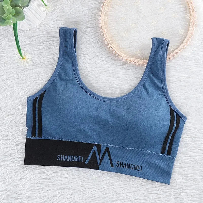 Breathable, Supportive Sports Bra for Yoga & Running