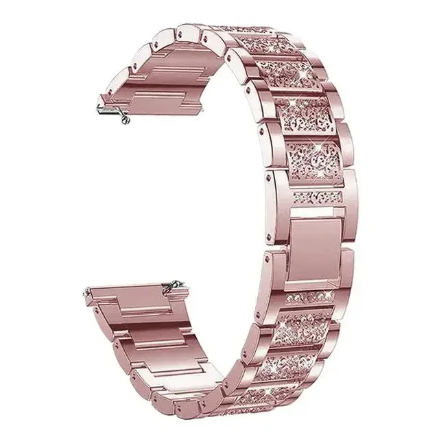 Garmin 18/20/22mm Quick Release Women's Rhinestone Link Bracelet