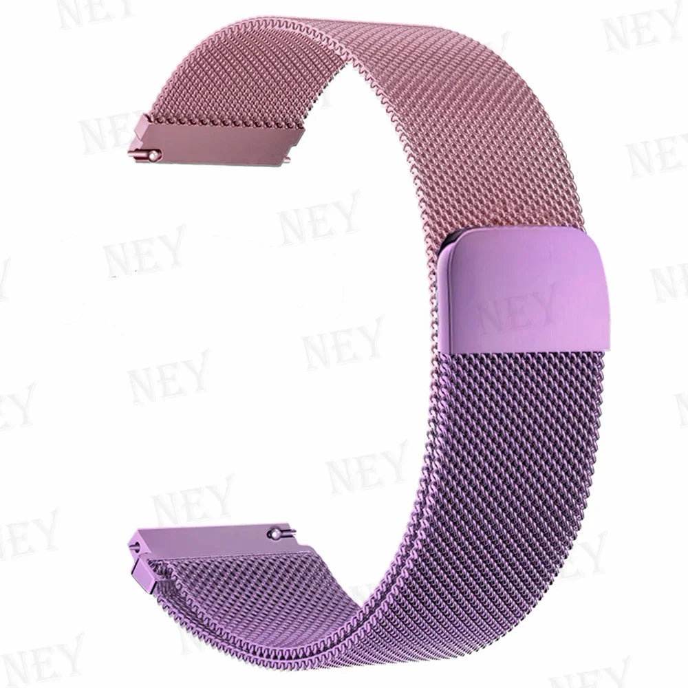 OnePlus Watch Milanese Loop Band, Magnetic Metal Mesh, 28 Colors