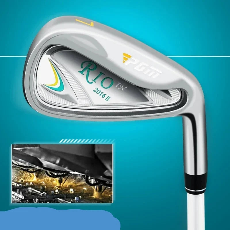 Women's 4-Piece Golf Club Set with Bag  Irons  Wood  Driver  Putter