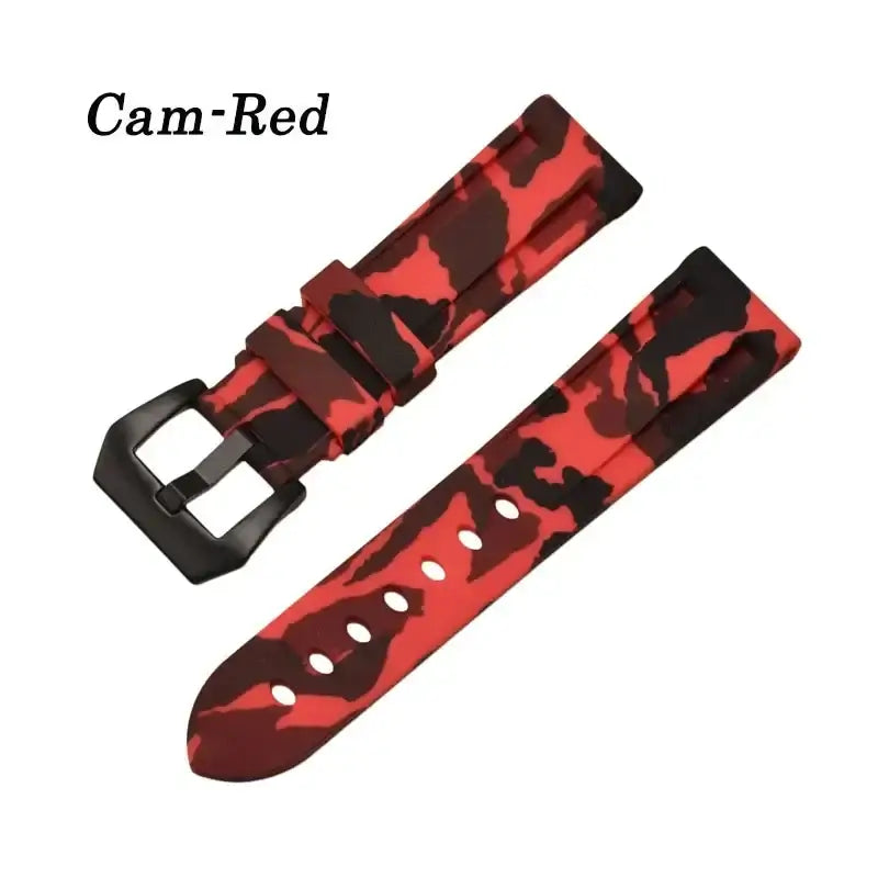 Huawei Watch & Watch GT Camouflage Silicone Buckle Band