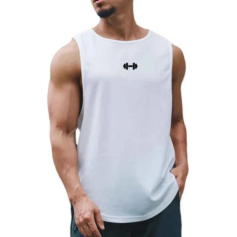 Camiseta de tirantes BreezeFit de secado rápido para gimnasio de hombre