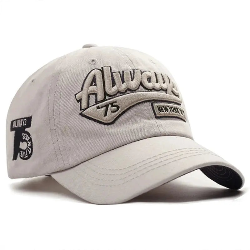 Versatile Cotton Snapback Hat Unisex Style