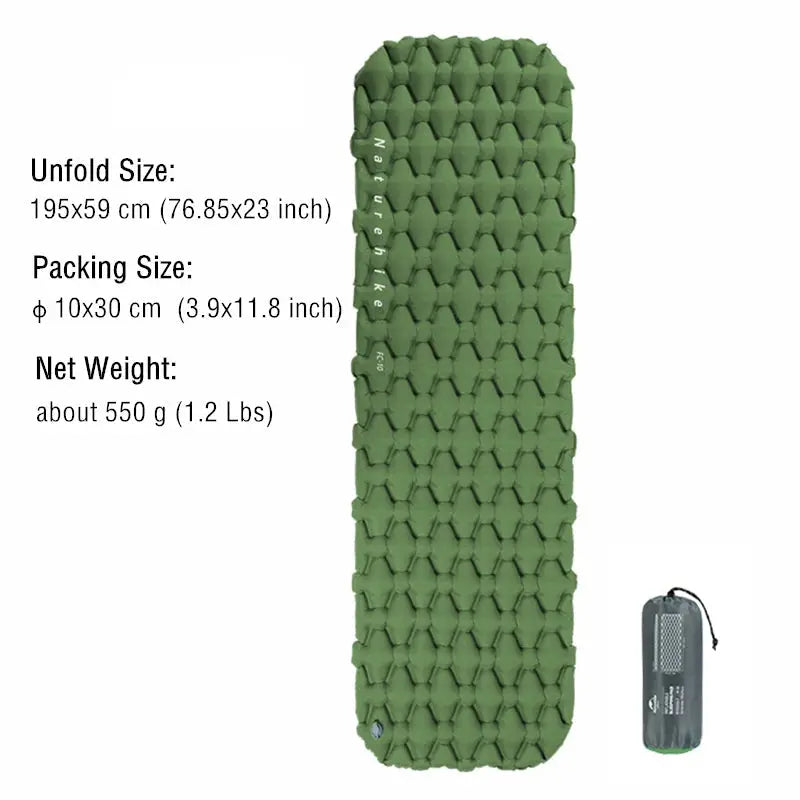 Sleeping bed Camping Air Mattress Ultralight Waterproof
