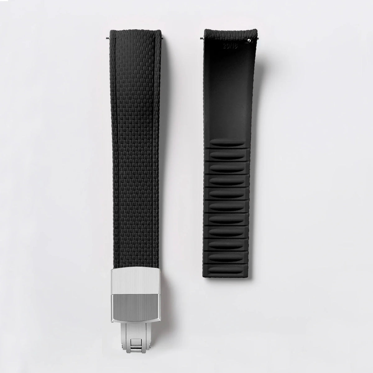 Amazfit Balance, GTR, GTS & Bip Curved-End FKM Rubber Band