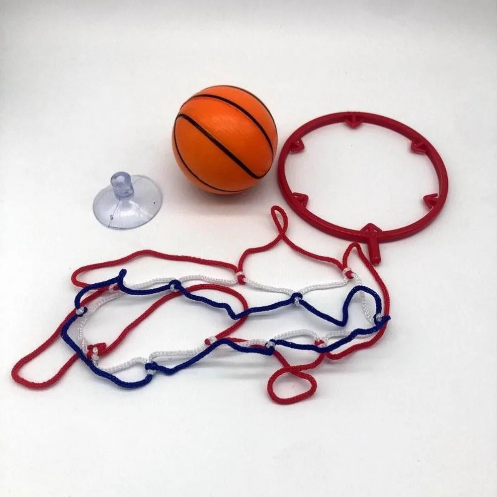 Funny Plastic Funny Basketball Hoop Kit Sensory Training Basketball Portable No-punch Indoor